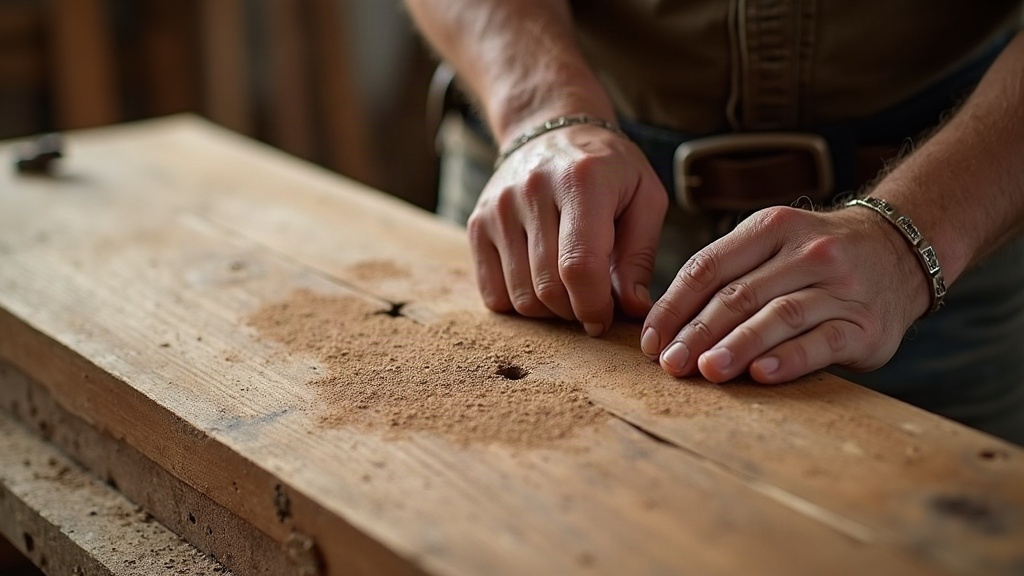 Locating and Removing Hidden Nails from Reclaimed Oak Barn Wood Safely
