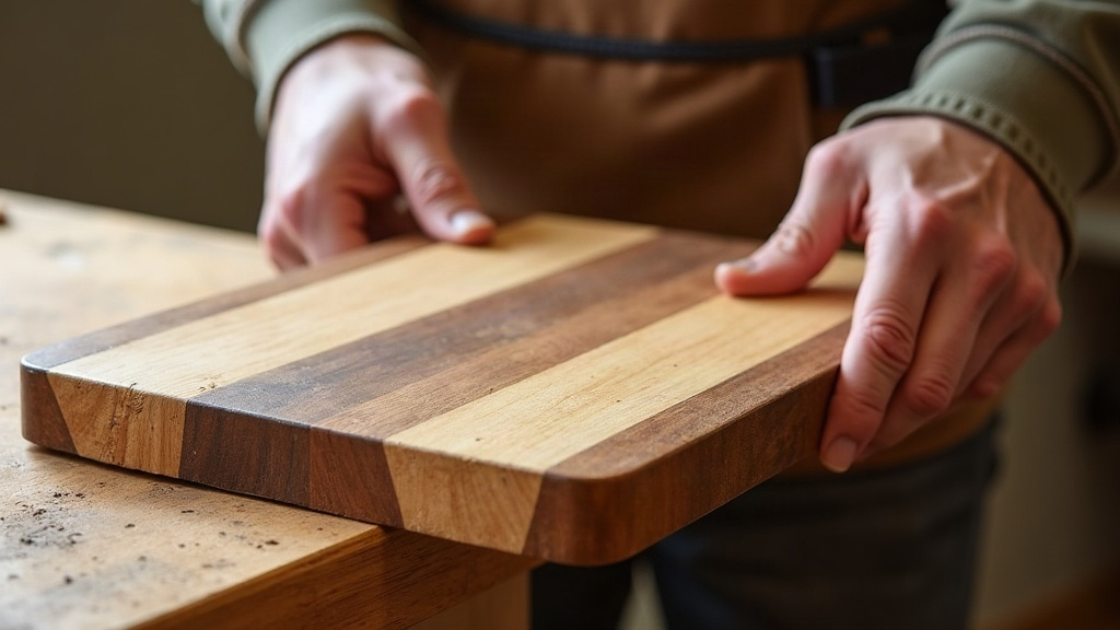 Food-Safe End Grain Cutting Boards From Hardwood Scraps Under 4"